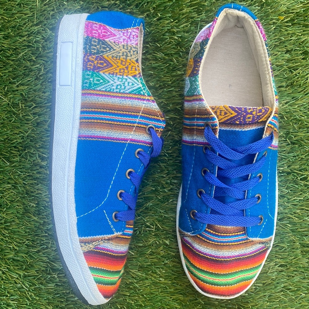 Aztec Serape Print Sneakers